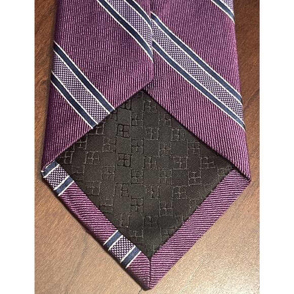 Perry Ellis Portfolio Hand Made 100% Silk Men’s Neck Tie Made In China - Picture 2 of 9